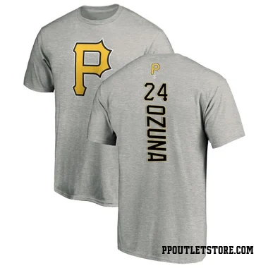 Ash Men's Marcell Ozuna Pittsburgh Pirates Backer T-Shirt -