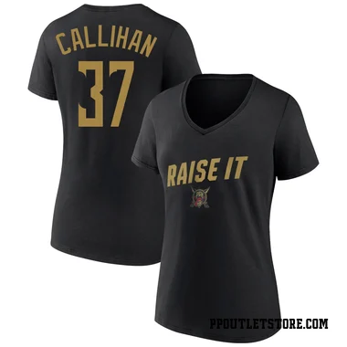 Black Women's Tyler Callihan Pittsburgh Pirates 2026 City Connect Team Phrase Script T-Shirt