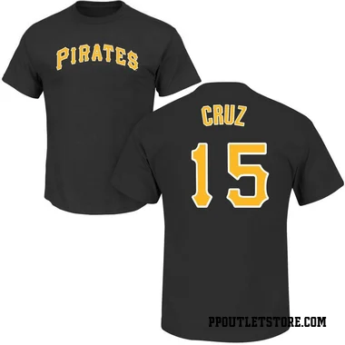 Black Youth Oneil Cruz Pittsburgh Pirates Roster T-Shirt -